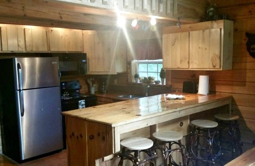 Lake Lure Cabin | HugeLAKE/MOUNTAIN Views- private BEACH/Hottub/pets/canoe/firepit/lake/beach OPEN