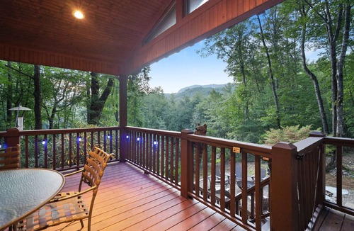 Highlands House | Hummingbird Hideaway - Mountain home with view just outside Highlands, NC.