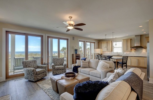Wrightsville Beach House | Immaculate 4 bedroom/3 bathroom oceanfront Wrightsville property with private be