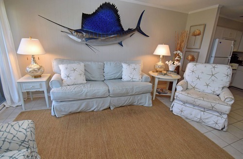 Gulf Stream Estates Condo | Inlet Pointe 23 - Second Row (Channelfront) in Garden City Beach