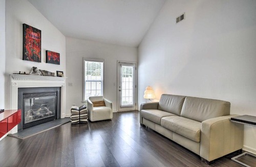 Deep River House | Inviting High Point Townhome with Patio and Privacy!