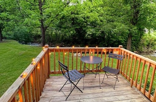 Andrews Cabin | Junaluska Creek Cabin - Cozy 2-bedroom cabin in charming Andrews with AC