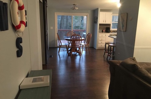Mooresville House | Lake Front cottage near shopping. Quiet cove on Lake Norman. With lake toys
