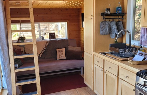 Elf Cabin | Lake Front Tiny Home on beautiful Lake Chatuge