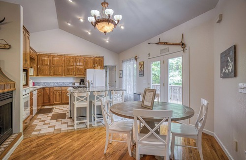 Nebo House | Lake James Retreat: Large Private Lakefront Home