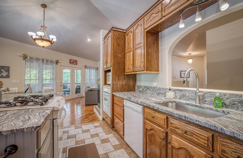 Nebo House | Lake James Retreat: Large Private Lakefront Home