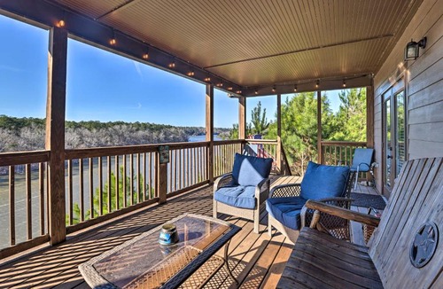 Clanton House | Lake Mitchell Vacation Home w/Dock & Water Slide