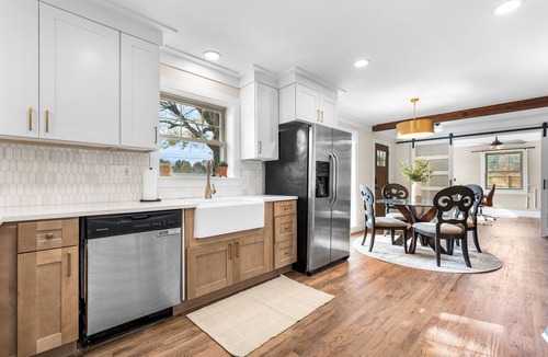 Sherrills Ford House | Lake Norman Farmstead Retreat: Pet-Friendly, Boat Parking, Near Parks & Dining