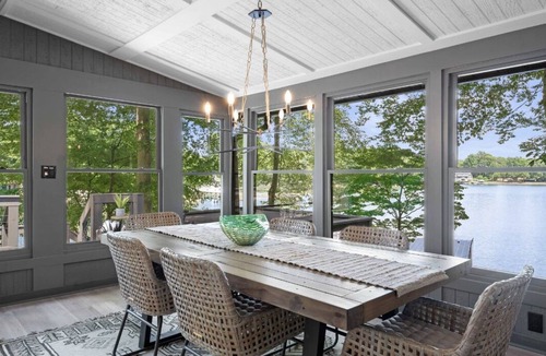 Westport House | Lake Therapy is a freshly renovated, 5 bdrm 6 bath exquisite lakefront property