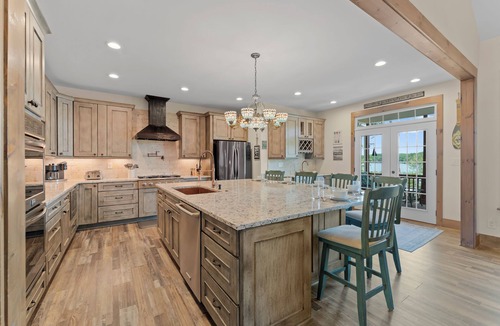 Sherrills Ford House | Lake Views with Firepit & Dock Access | Spacious Waterfront Home by AvantStay
