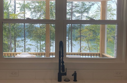 Mill Spring House | Lakefront home near vineyards, orchards tubing zip lining Biltmore & much more!