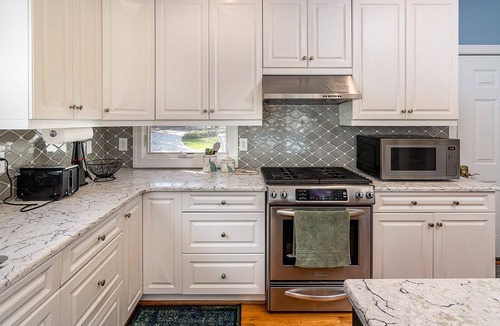 Mayhew House | Lakefront Retreat, with private boat dock, beautiful open water view