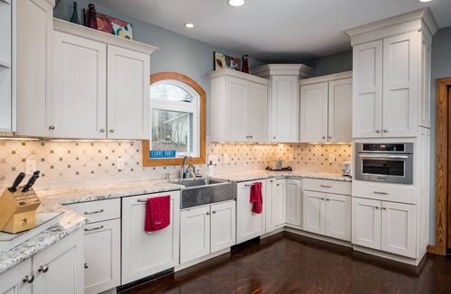 Littleton House | Lakefront Serenity: 6BR, Firepit, Dock, Great Views, Up to 17 guests