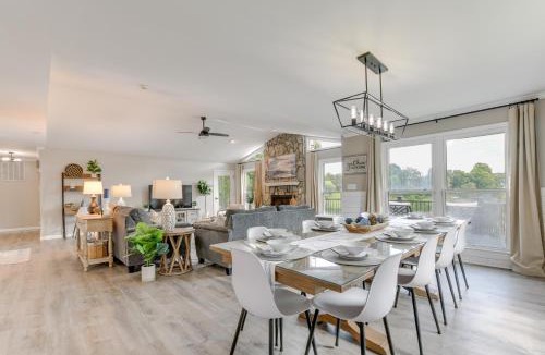 Sherrills Ford House | Lakefront Sherrills Ford Haven with Boat Dock!