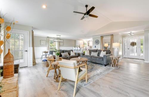 Sherrills Ford House | Lakefront Sherrills Ford Haven with Boat Dock!