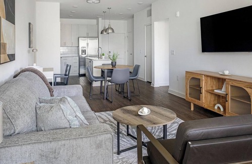 Southeast Raleigh Apartment | Landing | Chic 1BD, Gym, Yoga Studio