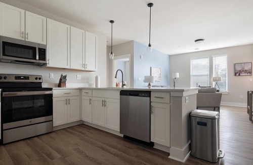 Hickory Apartment | Landing | Chic 2BD, Clubhouse, Yoga Studio