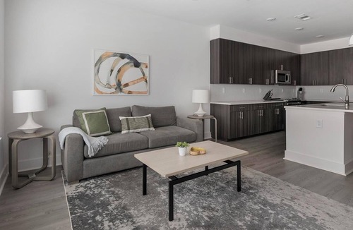 Crestline Heights Apartment | Landing | Stunning 2BD, Pool, Gym