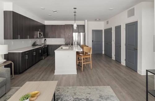 Crestline Heights Apartment | Landing | Stunning 2BD, Pool, Gym