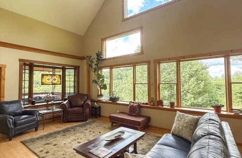 Zionville Cabin | Large Family Cabin - Hot Tub | Views | Game Room