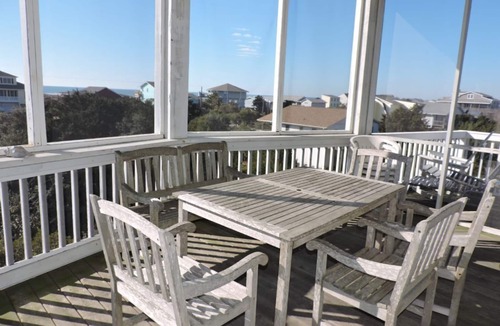 The Point House | Large oceanside home w/elevator located at the Point in Emerald Isle!