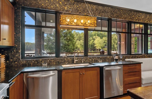 Barium Springs House | Latitude Adjustment by SoCharm | Waterfront Luxury Home on Lake Norman