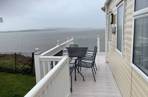 Hamworthy House | Lavender super front row sea view caravan at Rockley Park, Poole Harbour, Dorset