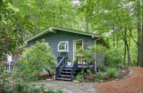 Black Mountain House | Le-Petit Chalet with Fire Pit about 15 Mi to Asheville