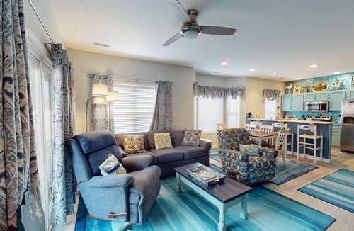 Sea Trail Condo | Light and bright 1st floor condo in Sunset Beach | RC 1802