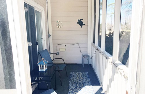 Sea Trail Condo | Light and bright 1st floor condo in Sunset Beach | RC 1802