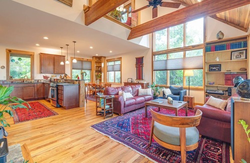 Woodfin House | Light Filled gorgeous furnished home in Asheville
