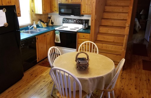 Cedar Mountain Cabin | Log Cabin, Trout Pond on 17 Acres, Near Dupont State Forest, very private