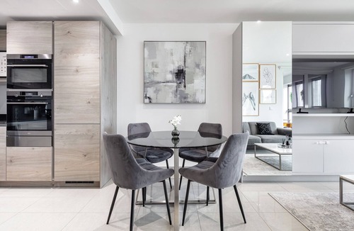 Newington Apartment | London Eye Fireworks View|Lux 2Bed 2Bath Southwark AirCon & Gym