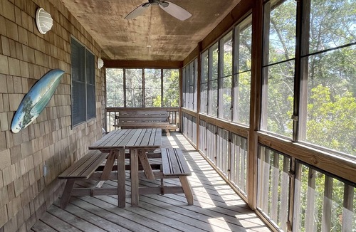 Ocracoke House | Lookout: Popular dog friendly home with comfortable interior.