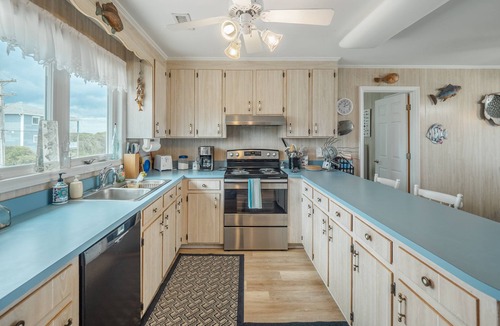 Topsail Beach House | Loony Dunes | Direct Beach Access + Sound Front Dock