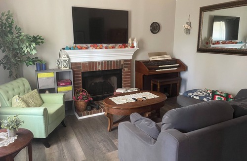 Youngsville House | Lovely 2-bed 2-bath house with firepit in fenced in yard in charming Youngsville