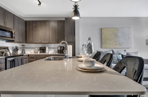 Villa Heights Apartment | LUX KING+QUEEN beds*NoDa/Uptown*walk to dine & ent