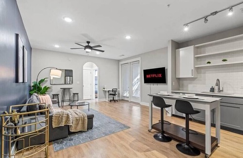 Charlotte Apartment | Luxe 1BR Suite Waverly Charlotte