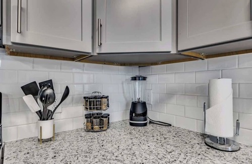 Hayes Apartment | Luxe King 2BR Suite Mins to Downtown Durham!