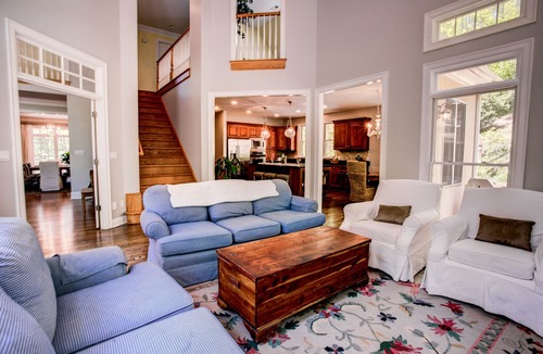 Fletcher House | Luxe King suites, private pool, Hot Tub! Huge Asheville home near Biltmore House