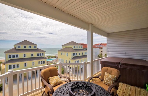 North Topsail Beach House | Luxurious Oceanside w/pool, elevator, 6 BR, steps from the sand and surf