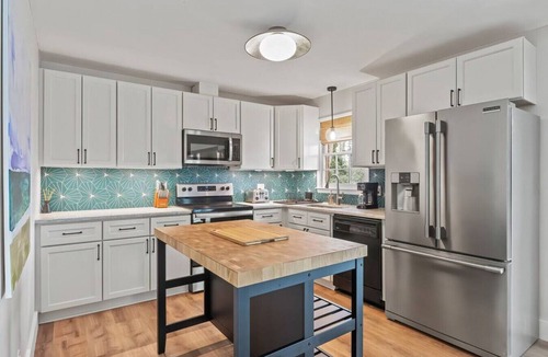 Northeast Raleigh House | Luxurious Oasis Packed with Entertainment! Large Fenced-in Back Yard.