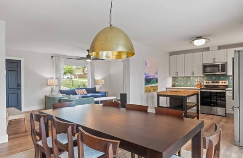 Northeast Raleigh House | Luxurious Oasis Packed with Entertainment! Large Fenced-in Back Yard.
