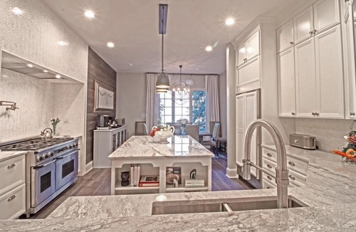 Asheville House | Luxury 3 Kng, 1 Qn, 4.5 Bth, Gourmet Kitchen, Pavilion w/Fireplace, Pond
