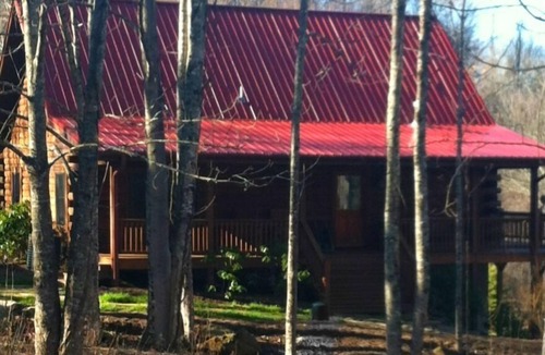 Bakersville Cabin | Luxury Cabin Spectacular Views Trout Streams Stone Fire Pit Golf Hiking