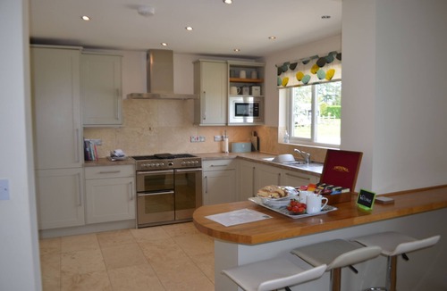 Liverton House | Luxury Contemporary Wooden Lodge Set In Rural Landscape With Garden And Parking