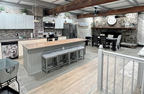 Leland House | Luxury Estate with Pool, Pavilion & King Suites Near Beaches