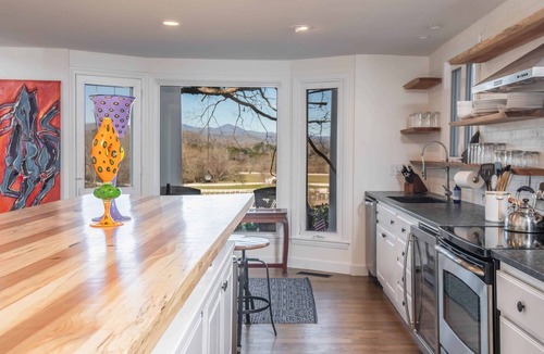 Hendersonville House | Luxury family retreat home with stunning mountain views.