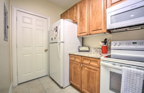 Maggie Valley Condo | Luxury Golf Course Condo on 8th Green - Mountain Views and Private Garage