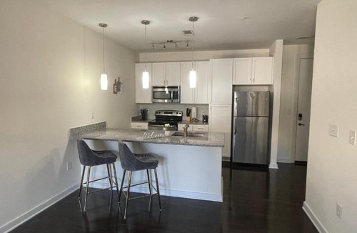 Charlotte Apartment | Luxury KING BED Oasis in Southend Charlotte- 3 miles from Uptown!